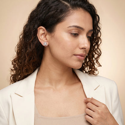 Silver Daily Sparkle Studs