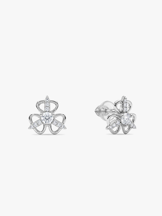 Silver Daily Sparkle Studs