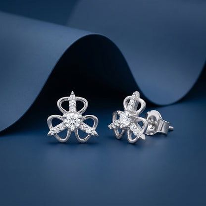 Silver Daily Sparkle Studs