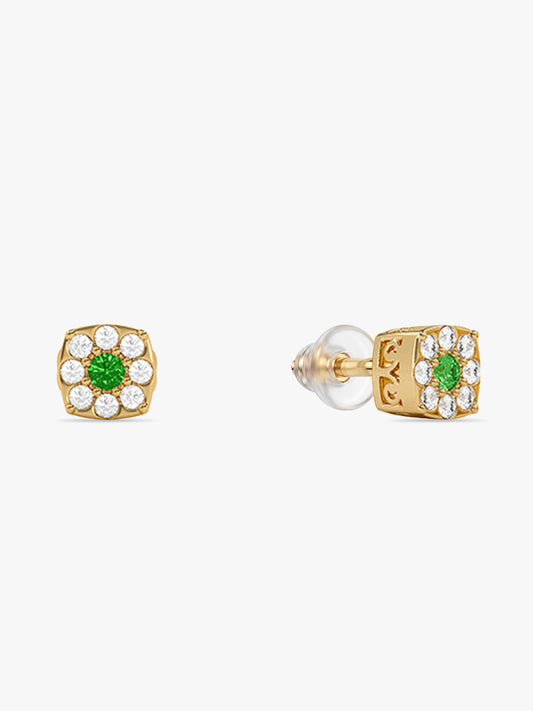 Golden Cassiora Stud Earring