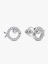 Silver Cute Fish Stud Earrings