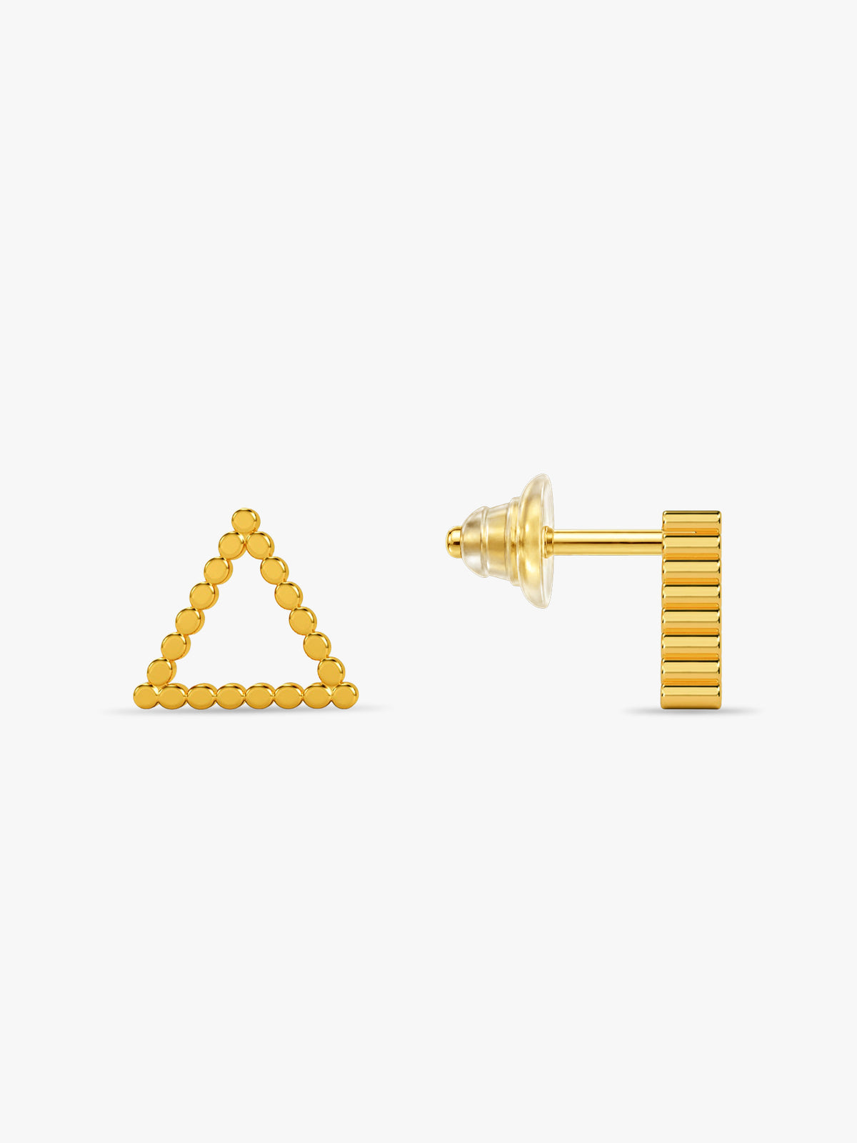 Golden Haloire Stud Earrings