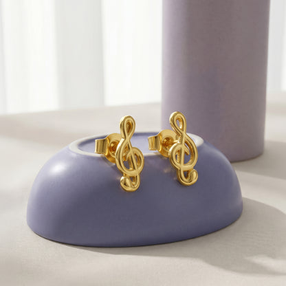 Golden Lyricelle Earrings