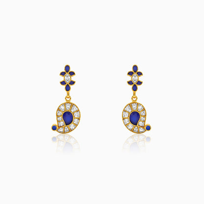 Golden Morika Drop Earrings