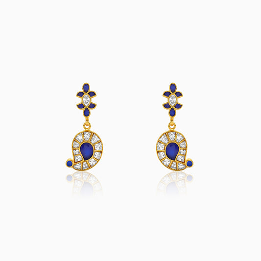 Golden Morika Drop Earrings