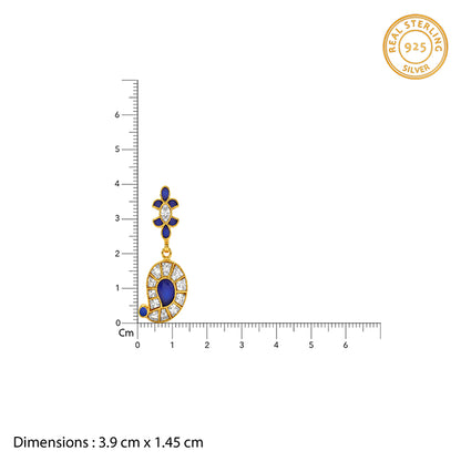 Golden Morika Drop Earrings