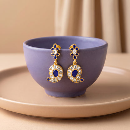 Golden Morika Drop Earrings