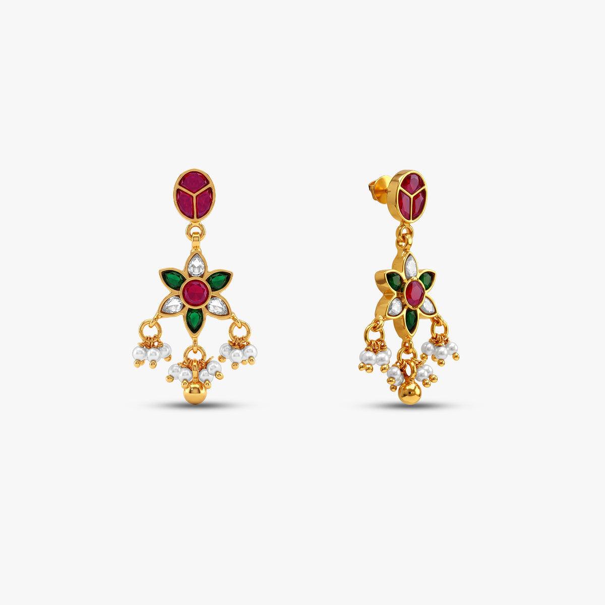 Golden Swarnika Earrings
