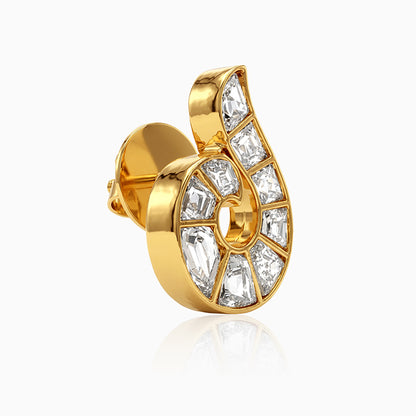 Golden Avantika Stud Earrings