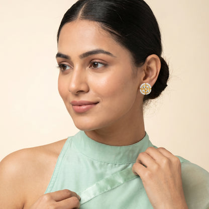 Golden Parampara Earrings