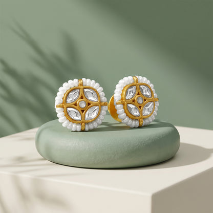 Golden Parampara Earrings