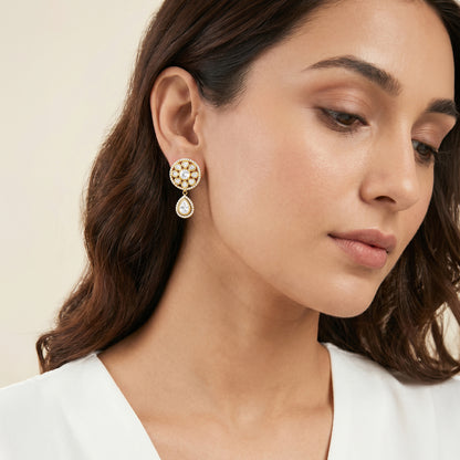 Golden Kiana Drop Earrings