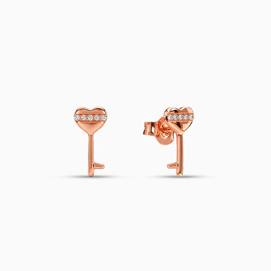 Rose Gold Brighter Love Earrings