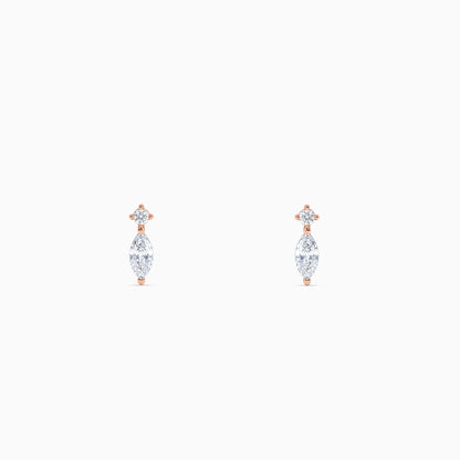 Rose Gold Harriet Earrings