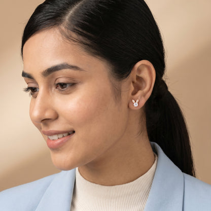 Rose Gold Edwina Earrings