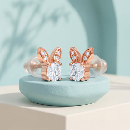 Rose Gold Edwina Earrings