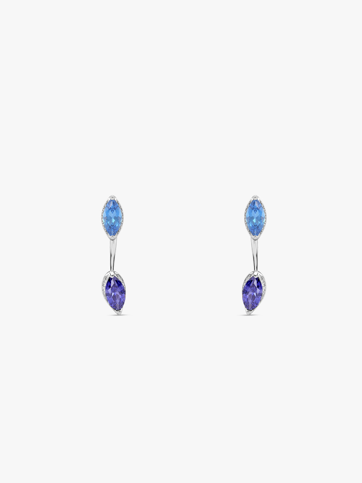 Silver Frostelle Earrings