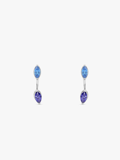 Silver Frostelle Earrings