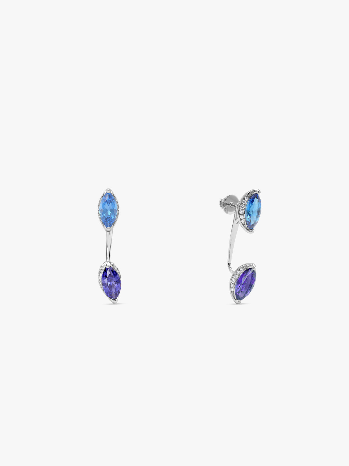 Silver Frostelle Earrings