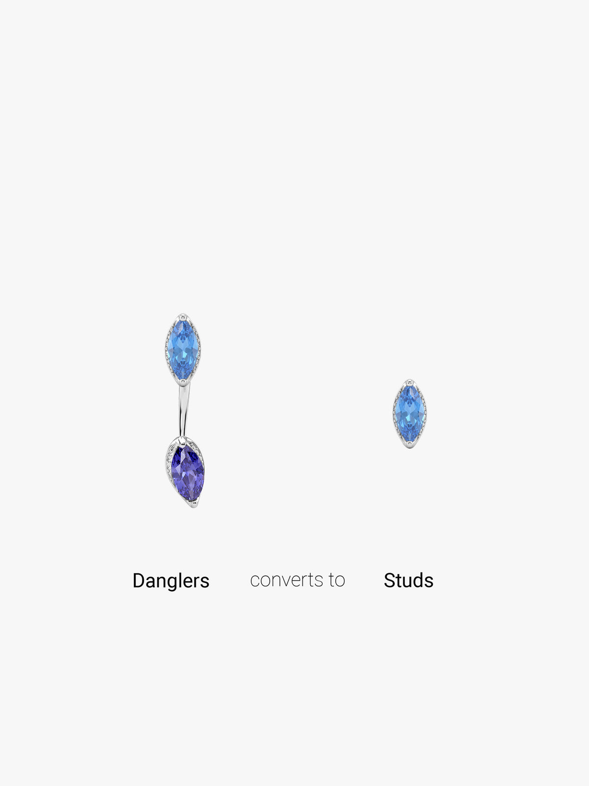 Silver Frostelle Earrings