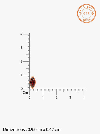 Rose Gold Erythros Studs