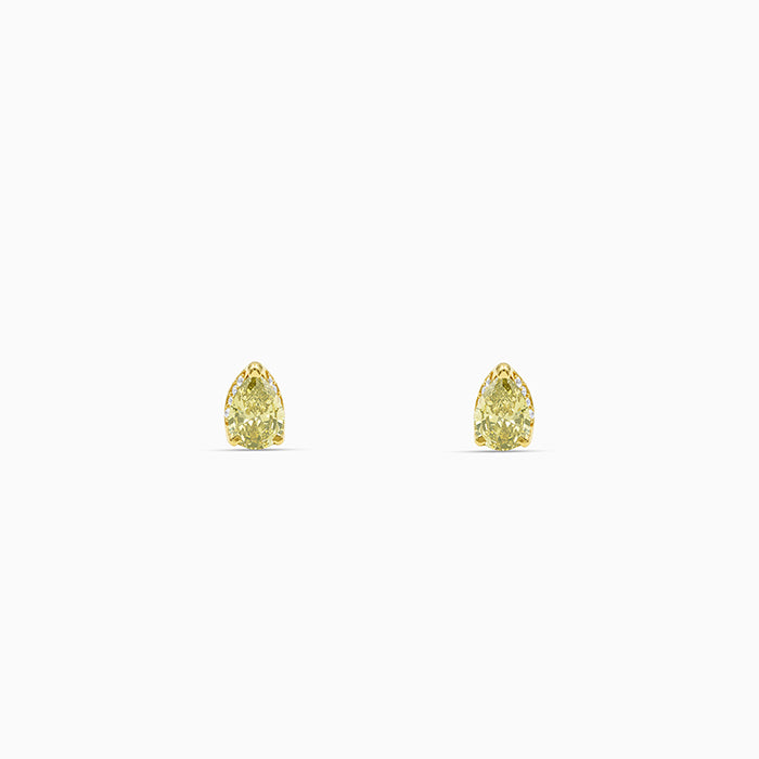 Golden Citrine Glow Studs