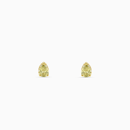 Golden Citrine Glow Studs