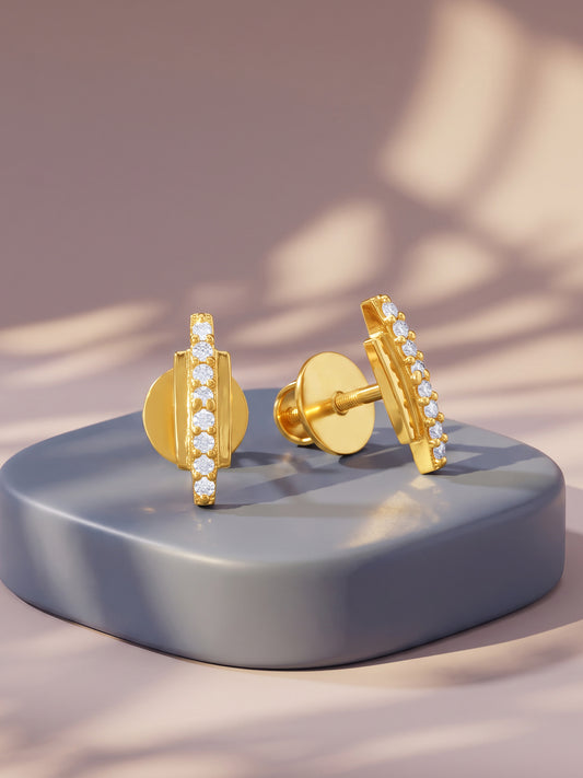 Golden Aureus Studs