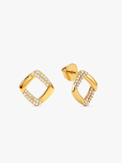 Golden Incandescent Frame Studs