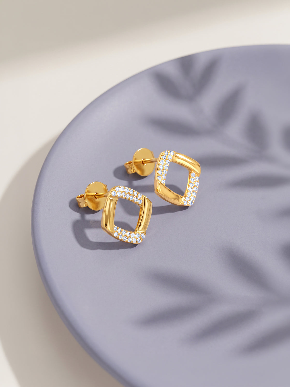 Golden Incandescent Frame Studs