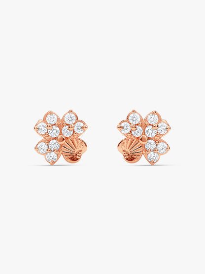 Rose Gold Lilou Studs