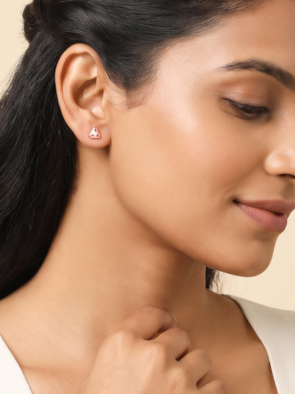 Rose Gold Prismora Studs