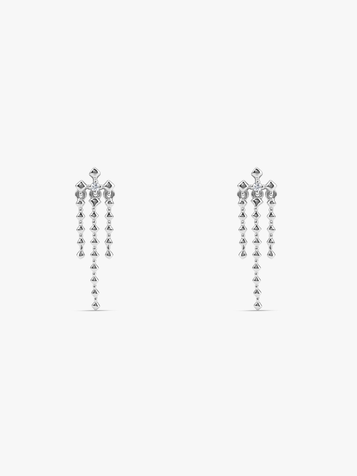 Silver Candelabra Danglers