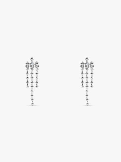 Silver Candelabra Danglers