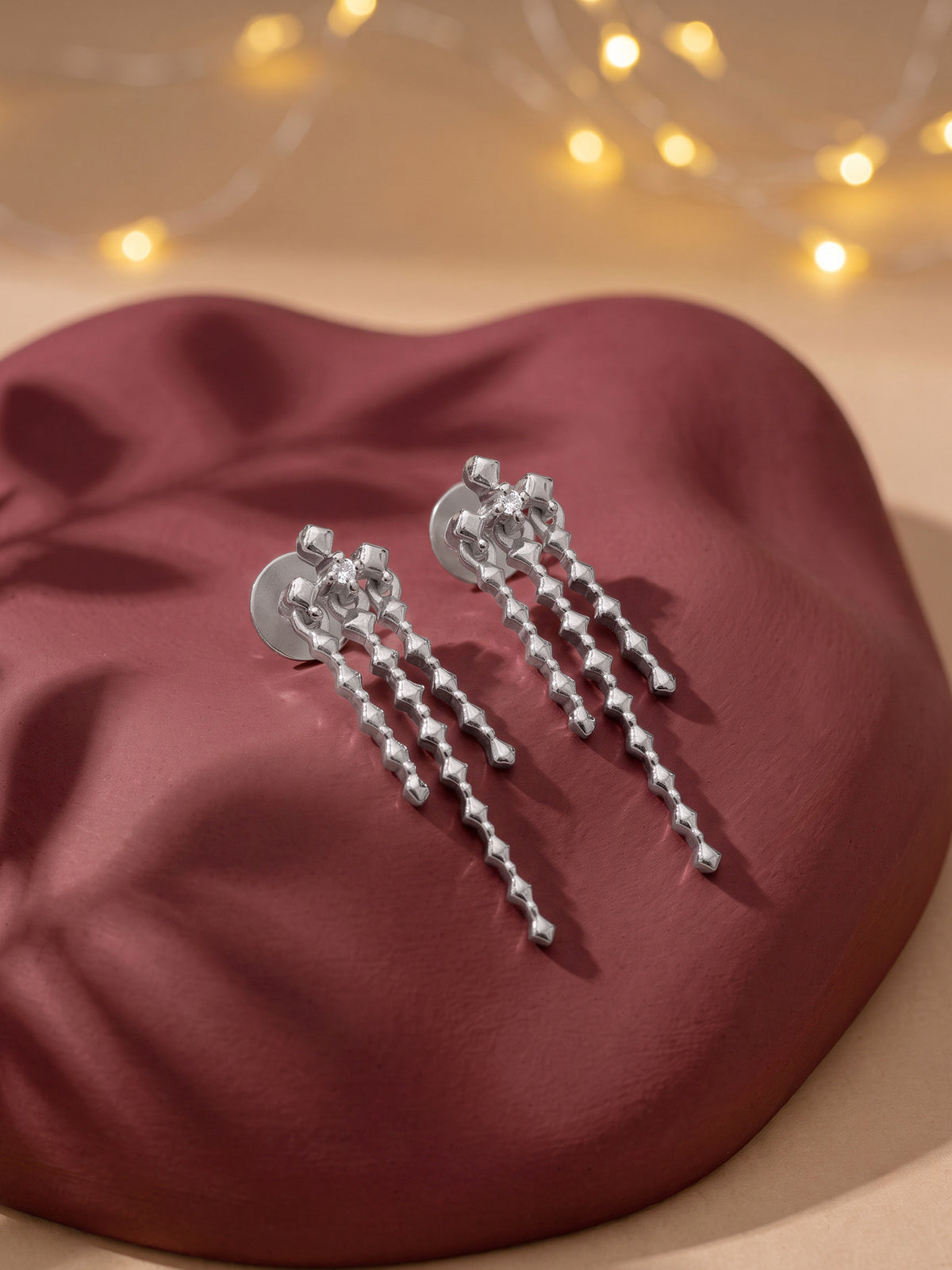 Silver Candelabra Danglers