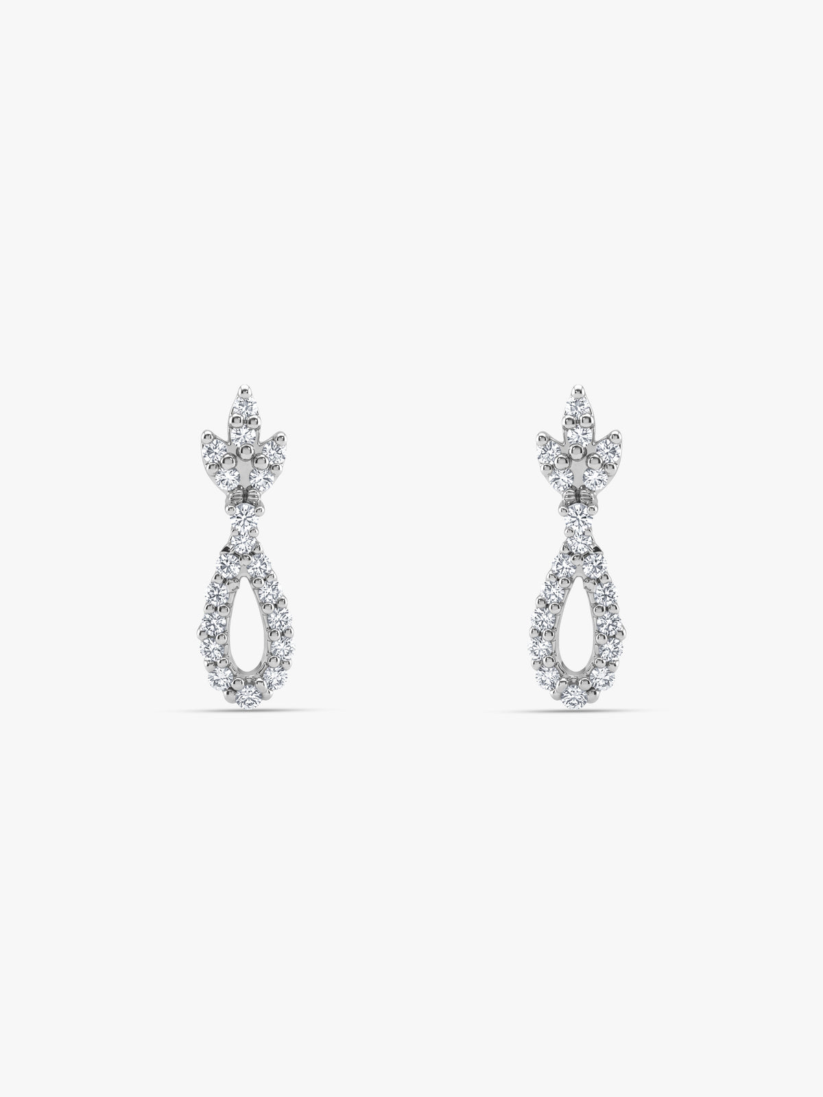 Silver Cadence Drop Earrings