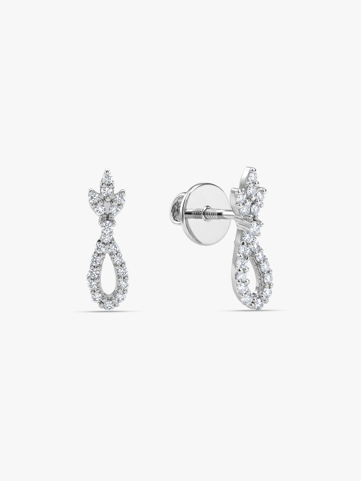 Silver Cadence Drop Earrings