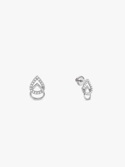 Silver Linden Earrings