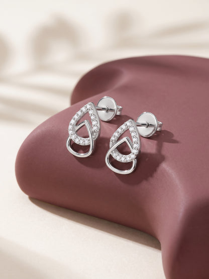 Silver Linden Earrings