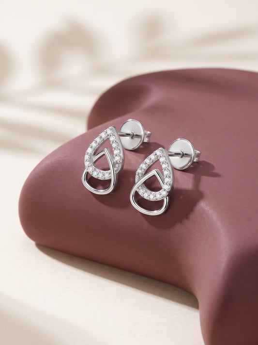 Silver Linden Earrings