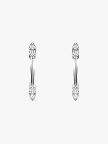 Silver Elisia Earrings