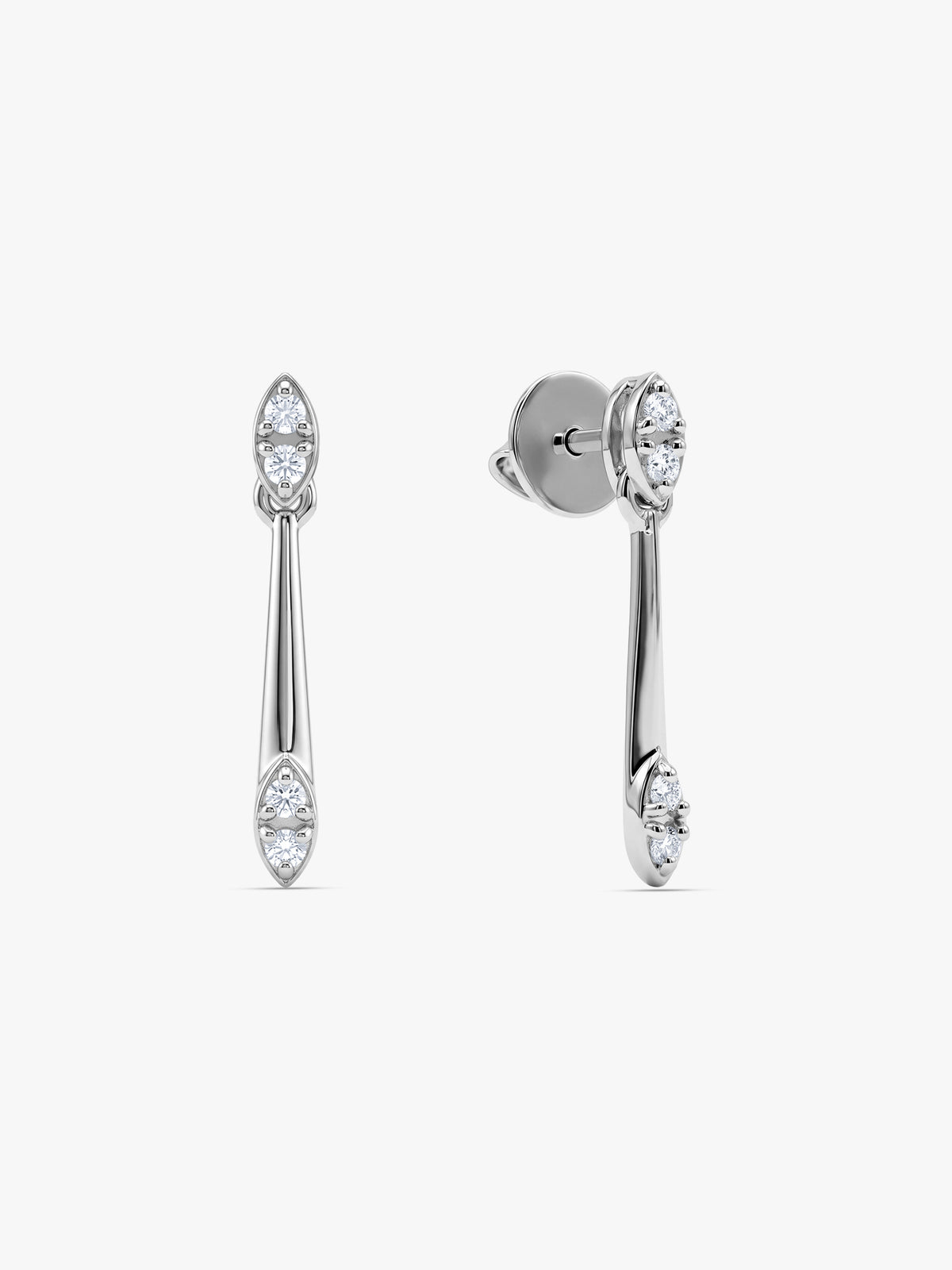 Silver Elisia Earrings
