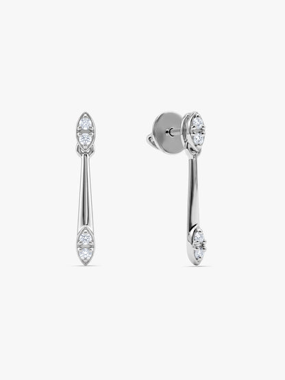 Silver Elisia Earrings