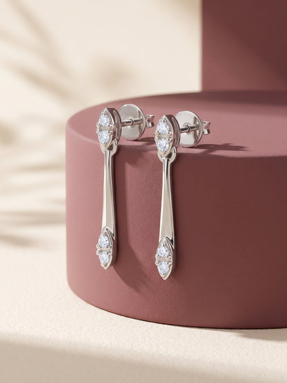 Silver Elisia Earrings