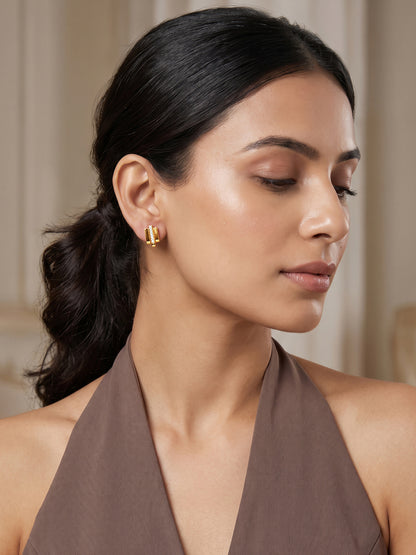 Golden Dash Spark Earrings