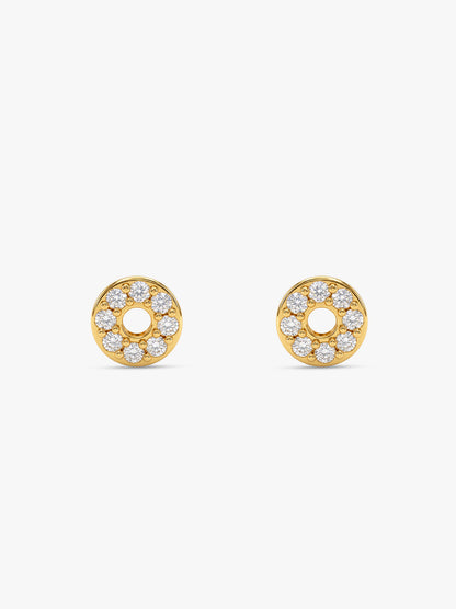 Golden Severine Studs