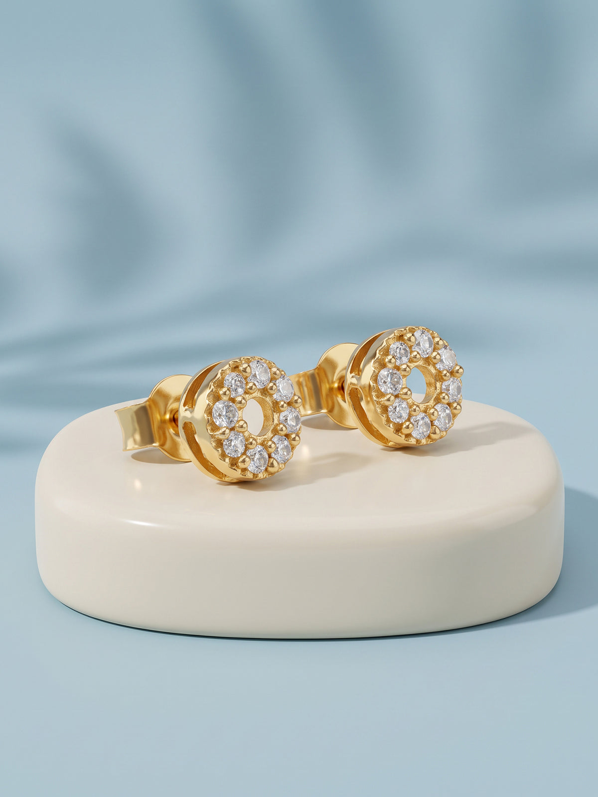 Golden Severine Studs
