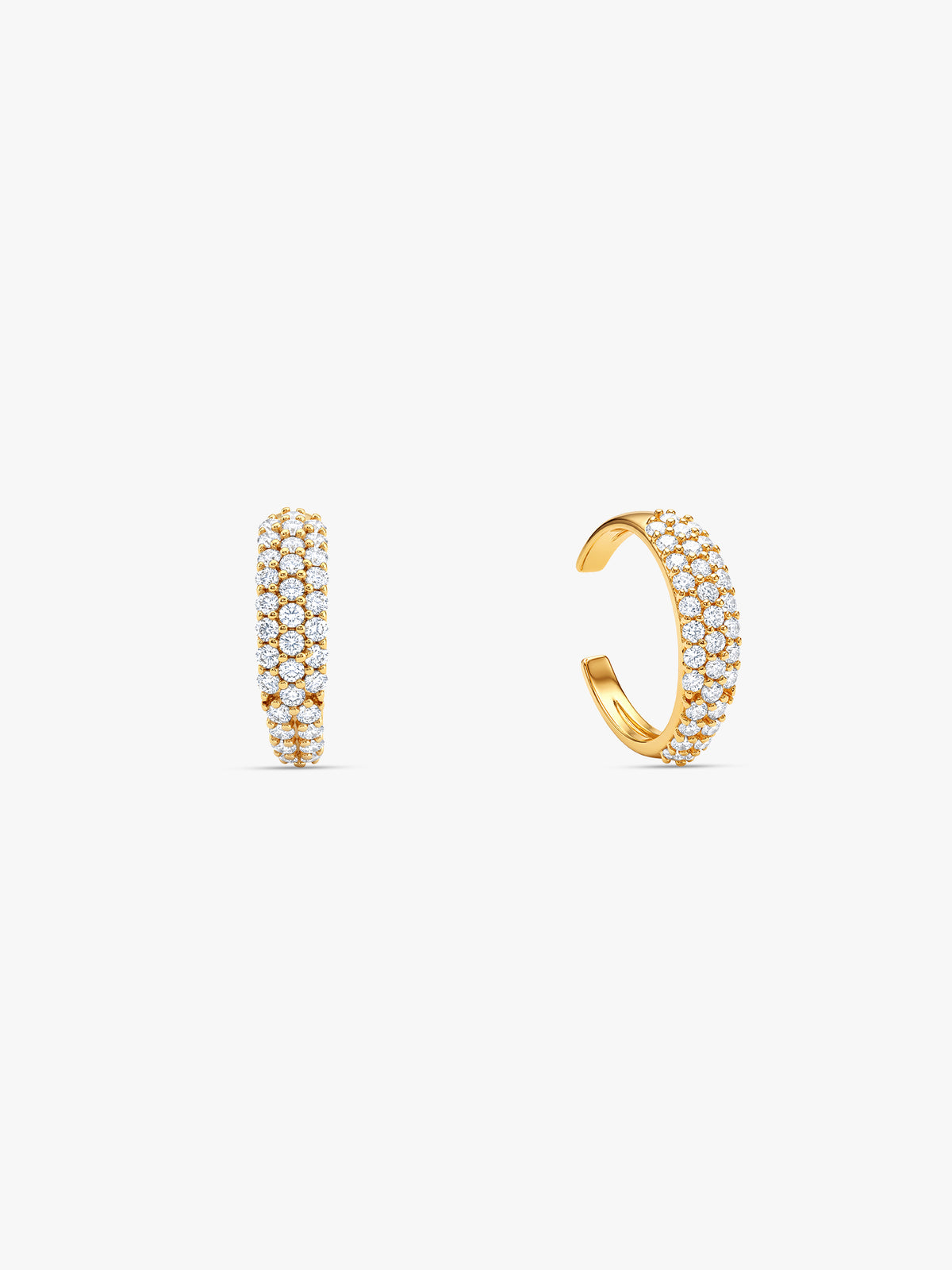Golden Seraphine Ear Cuffs