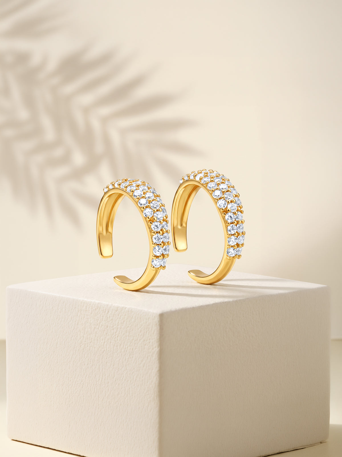 Golden Seraphine Ear Cuffs