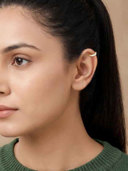 Golden Seraphine Ear Cuffs